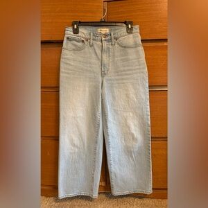 Madewell Perfect Vintage Wide- Leg Crop